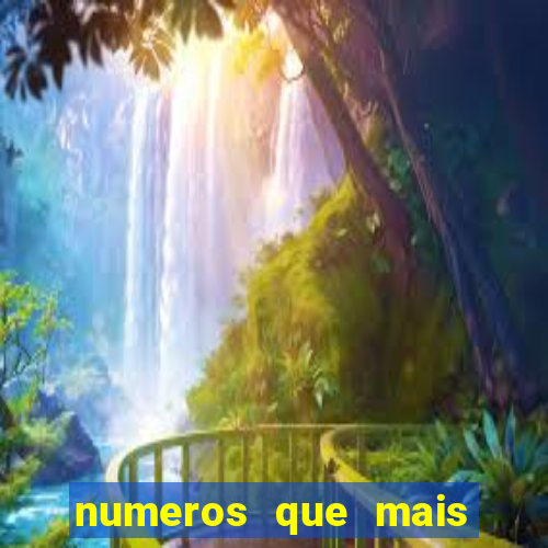 numeros que mais saem no minas cap